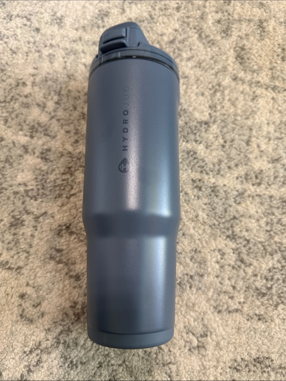 HydroJug Ease2o Matte Navy Travel Tumbler with Spill-Resistant Lid